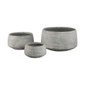 PTMD Giulietta Grey Round Magnesium Pot Lines Low SV3