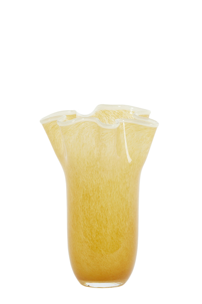 Light & Living - Vaas LOBKE - Ø23x32cm - Bruin