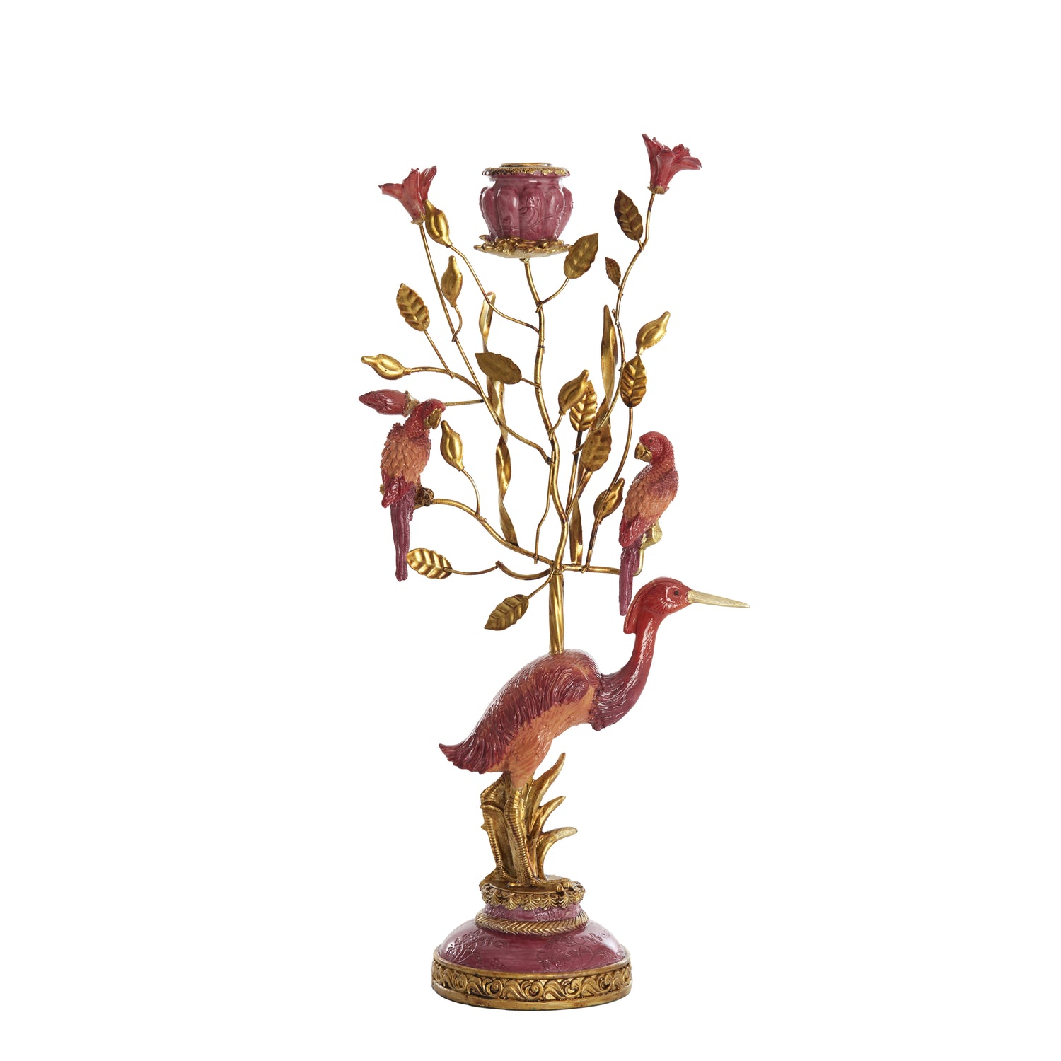 Light & Living - Kandelaar HERON - 22x11x44cm - Rood