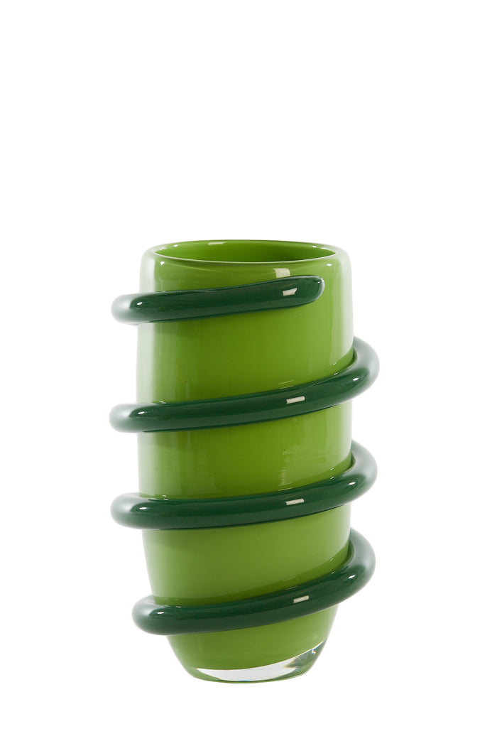 Light & Living - Vaas ODATE - Ø16.5x25cm - Groen