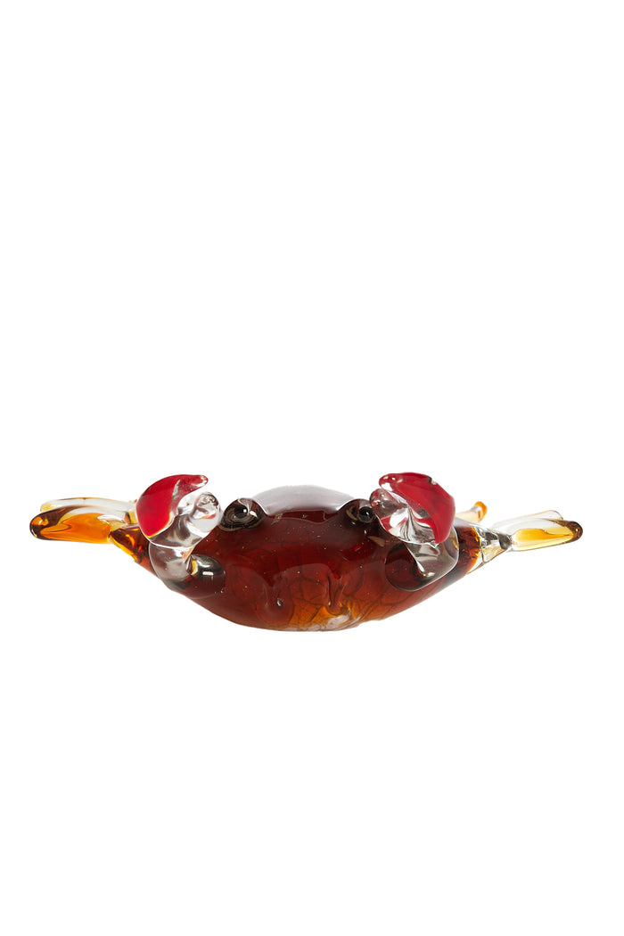 Light & Living - Ornament CRAB - 20x5x6cm - Bruin