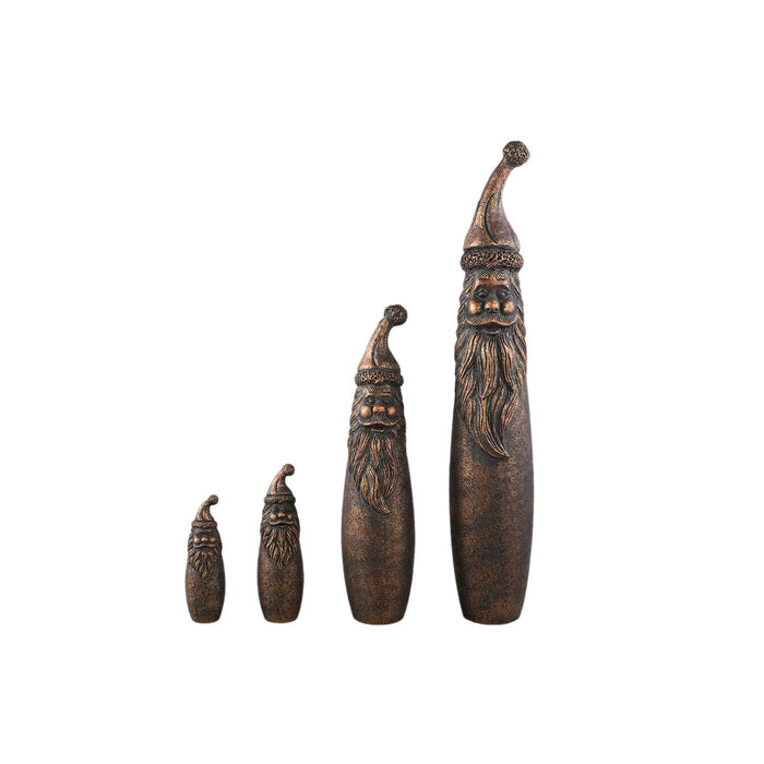 PTMD Wyman Cream Cement Santa Statue XL