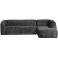 WOOOD Sloping Hoekbank Rechts - Velvet - Mountain