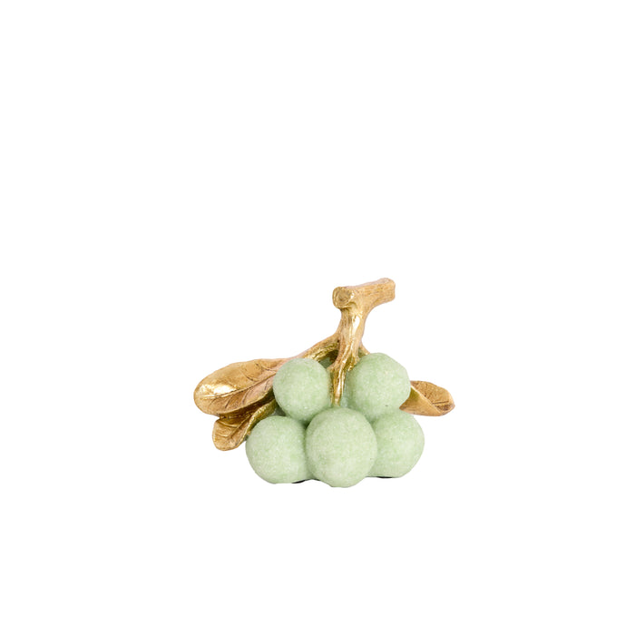 Light & Living - Ornament JAGODY - 24x14x16.5cm - Groen