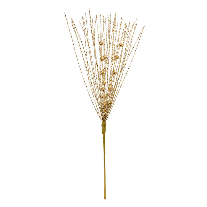 Clayre & Eef Decoratie Tak 60 cm Goudkleurig Kunststof