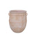 PTMD Smayan Natural Round Terracotta Jar Pot Rough Low