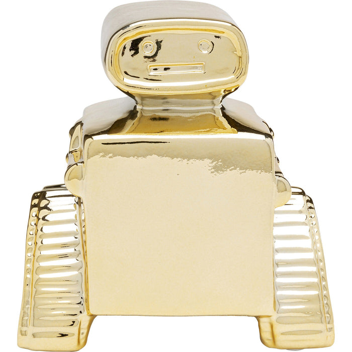 Kare Design spaarpot - robot - goud