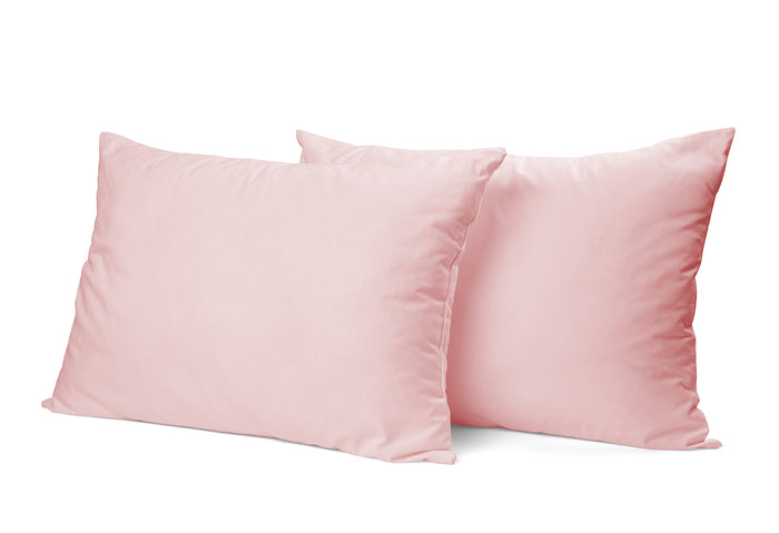 Eleganzzz Kussensloop Hotelsluiting Perkal Katoen roze