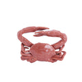 Light & Living - Ornament CRAB - Ø29x6.5cm - Rood