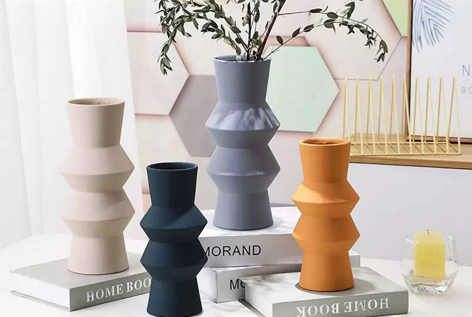 Kalune Design Vaas Elaï set van 4