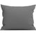 Yellow Kussensloop Percal Katoen steel grey