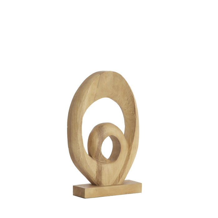 Light & Living Light&living Ornament 30x9x46 cm RANDA hout mat naturel