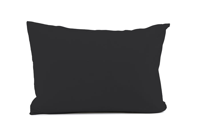 Eleganzzz Kussensloop Hotelsluiting Perkal Katoen antraciet