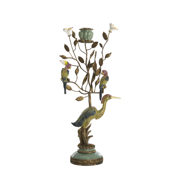 Light & Living - Kandelaar HERON - 22x11x44cm - Geel