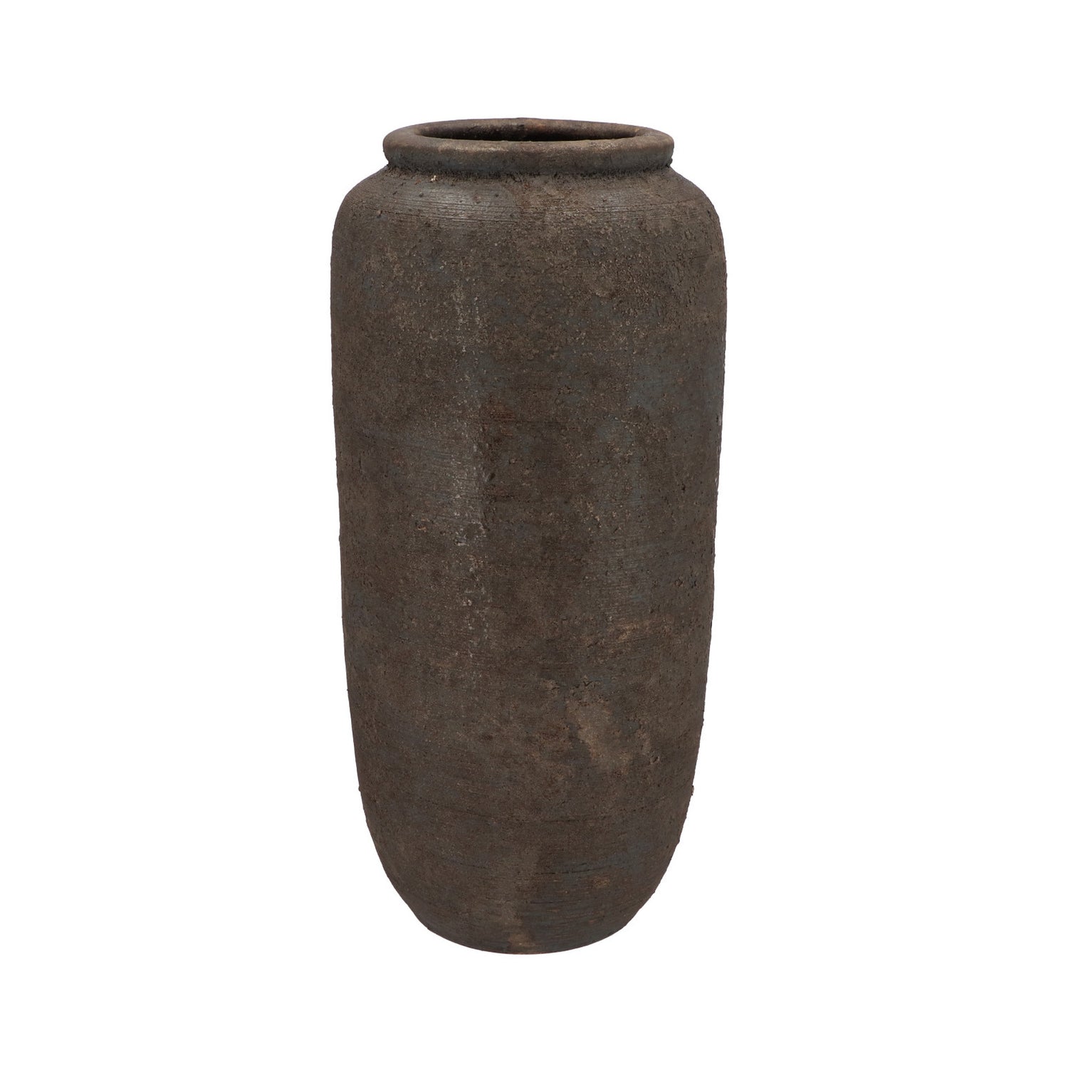 DK Design vaas kruik model Batu - roestbruin - D22 x H52 cm