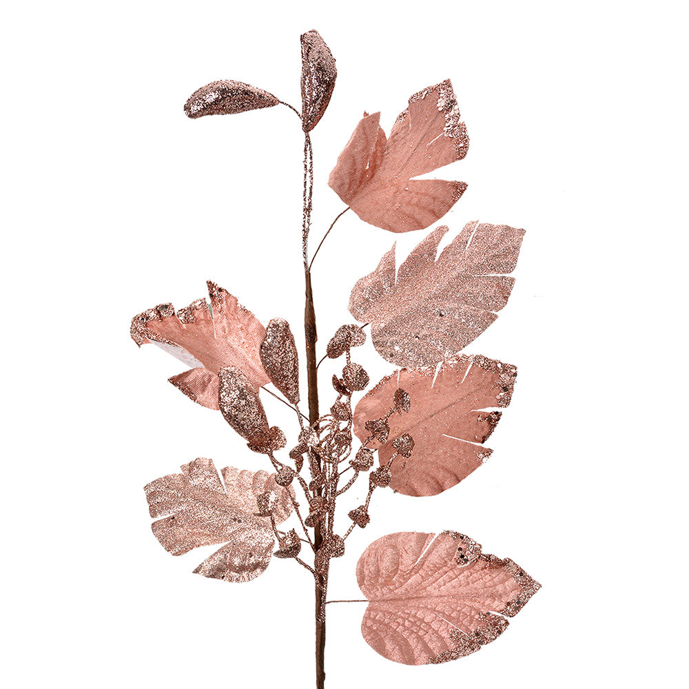 Clayre & Eef Decoratie Tak 64 cm Roze Kunststof