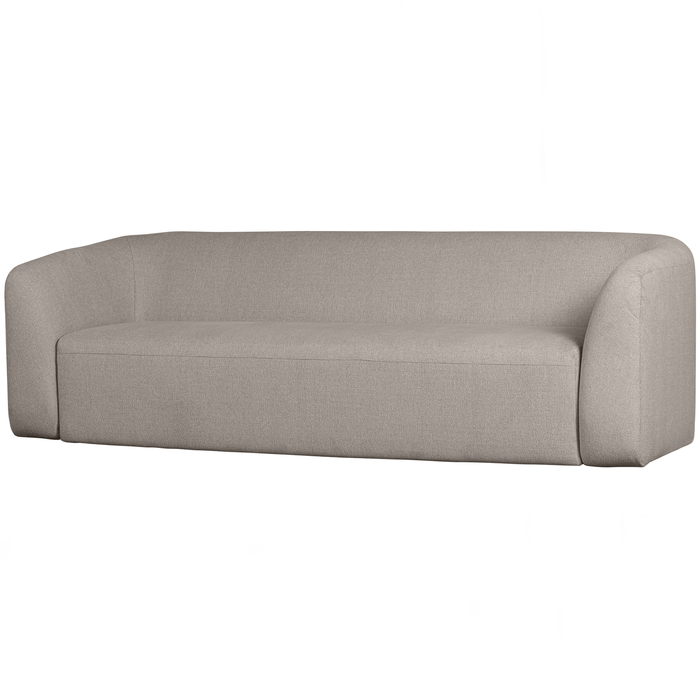 WOOOD Sloping 3-zits Bank - Chenille - Off White Melange