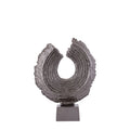 PTMD Apolline Bronze Round Casted Alu Statue On Base S