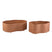 PTMD Marwa Rust Iron Organic Shaped Pot Set Of 2