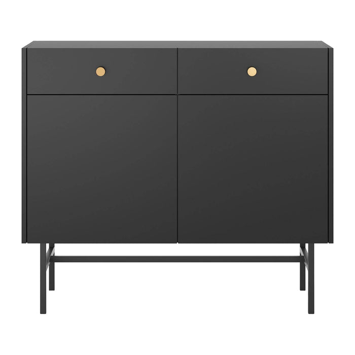 by fonQ Scandiva Dressoir 2-deurs - Zwart