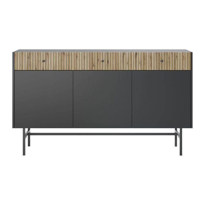 by fonQ Scandiva Dressoir 3-deurs - Naturel