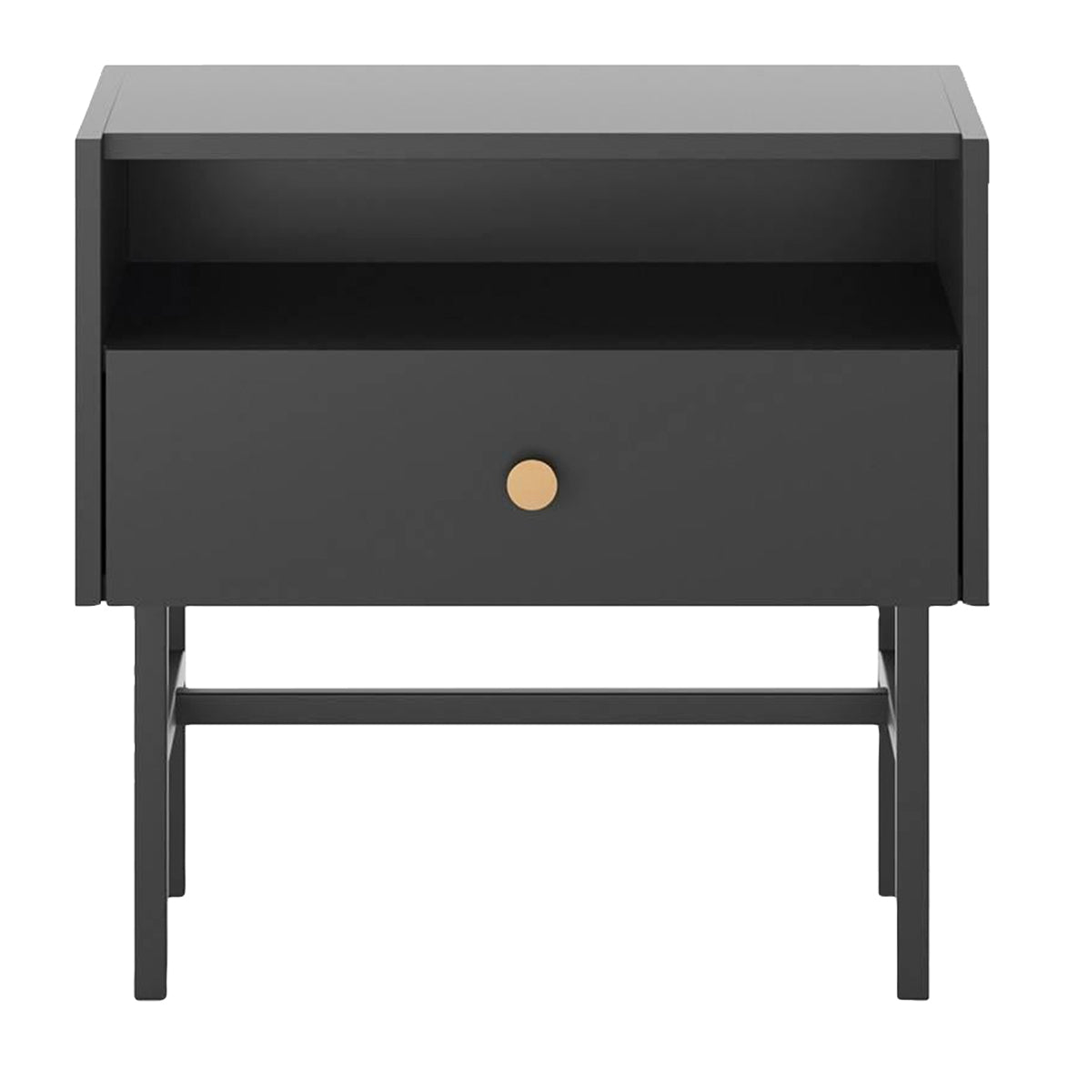 by fonQ Scandiva Nachtkastje - Zwart