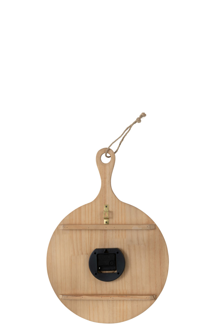 J-line - Wandklok Plan Den Natuur Small - 40x4.5x57cm