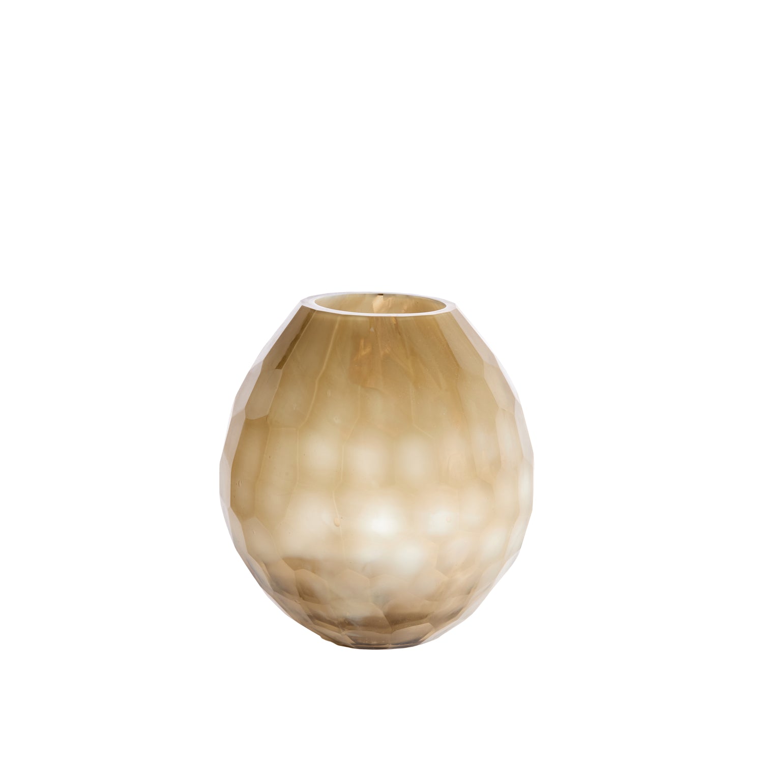 Light & Living - Vaas BEROVO - Ø23x26.5cm - Bruin