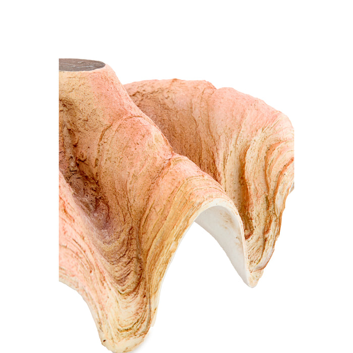 Light & Living - Ornament SHELL - 41x25x17cm - Oranje