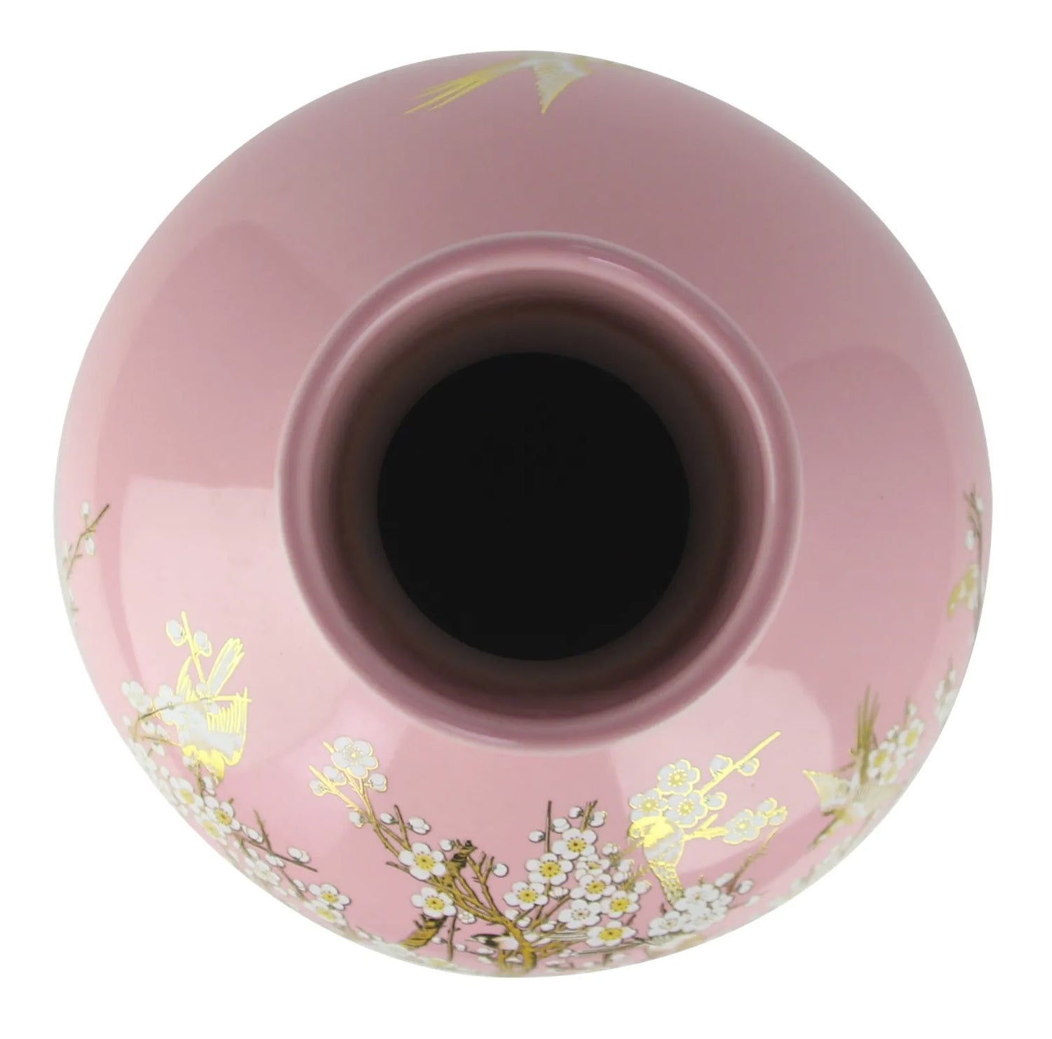 Fine Asianliving Chinese Vaas Roze Bloesems