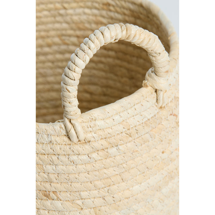 Light & Living - Mand KILBAHA - Ø33x30cm - Bruin - Set van 3