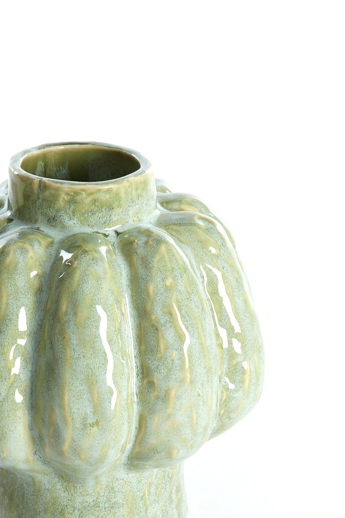 Light & Living - Vaas ALIVERI - Ø21.5x25cm - Groen