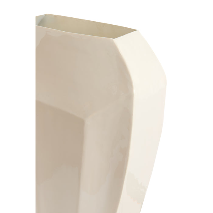 Light & Living - Vaas CORDOBA - 25x11x34cm - Wit