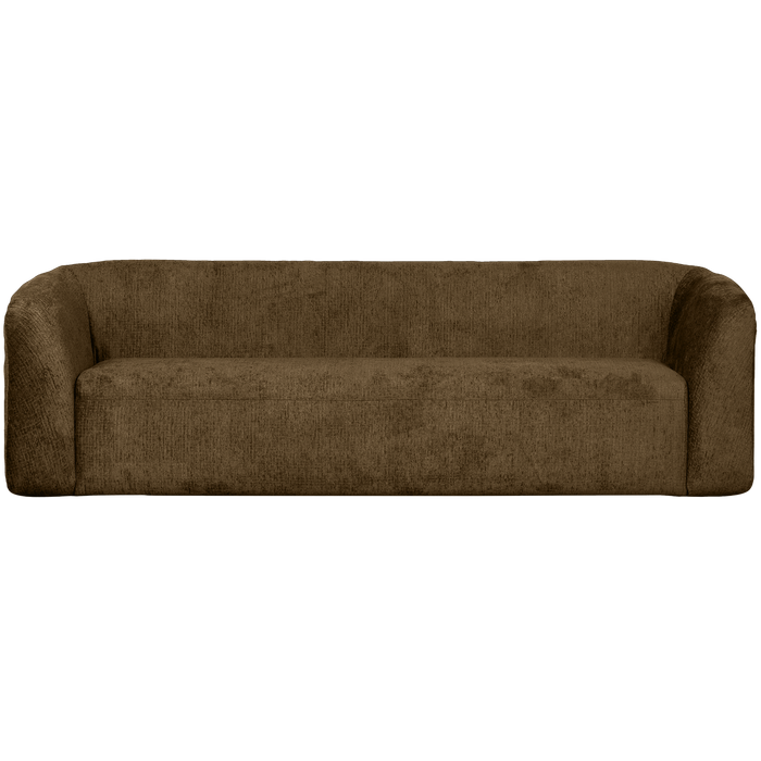 WOOOD Sloping 3-Zits Bank - Velvet - Brass