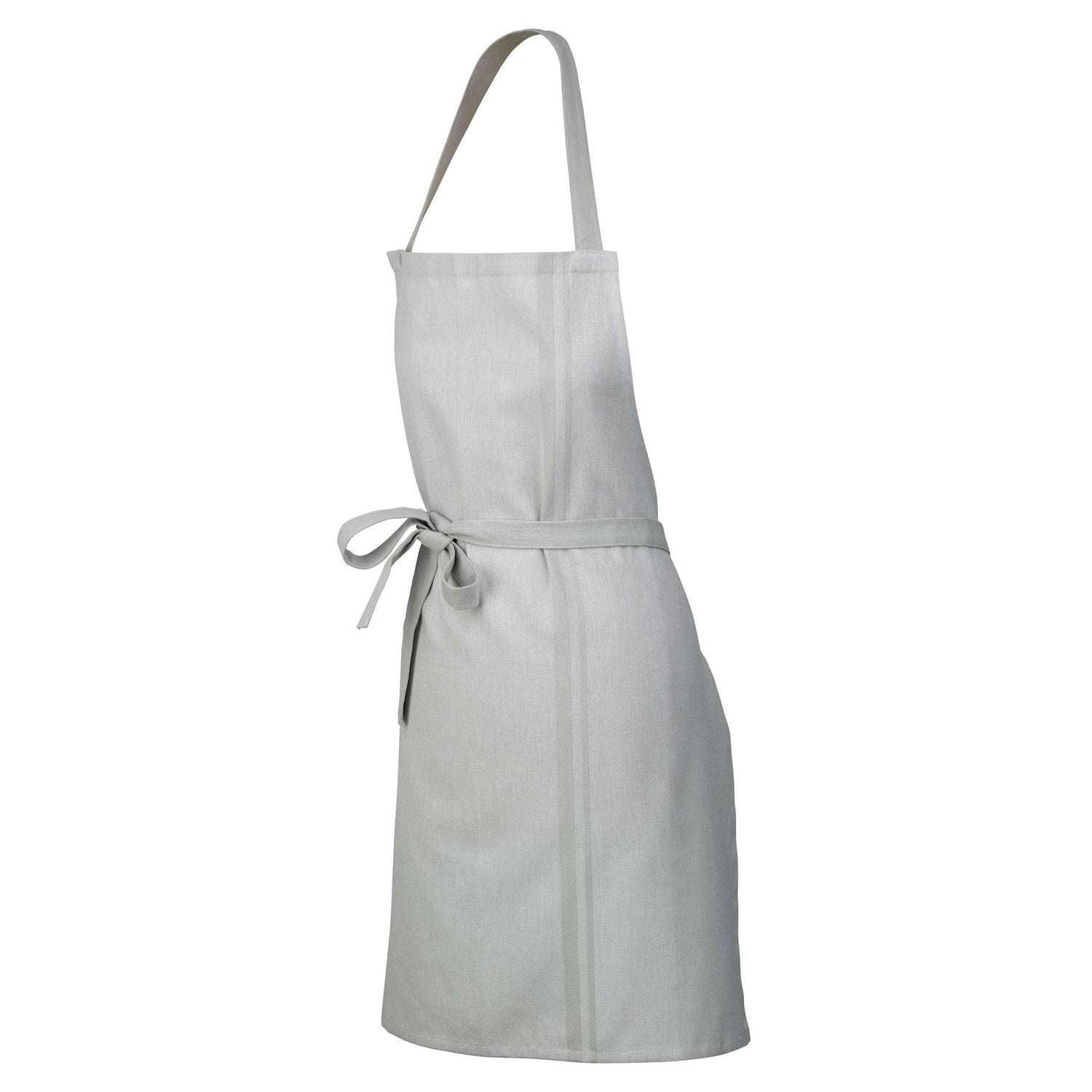 Kookschort, Keukenschort, Set van 2 Stuks, Katoen, Grijs met Streep, 8