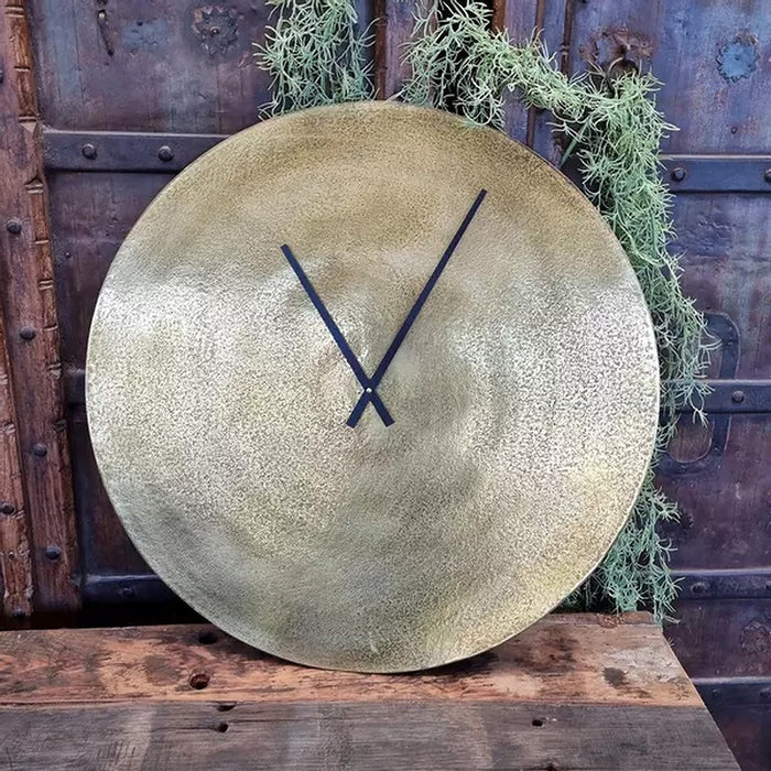 Benoa Lubbock Brass Wall Clock groot