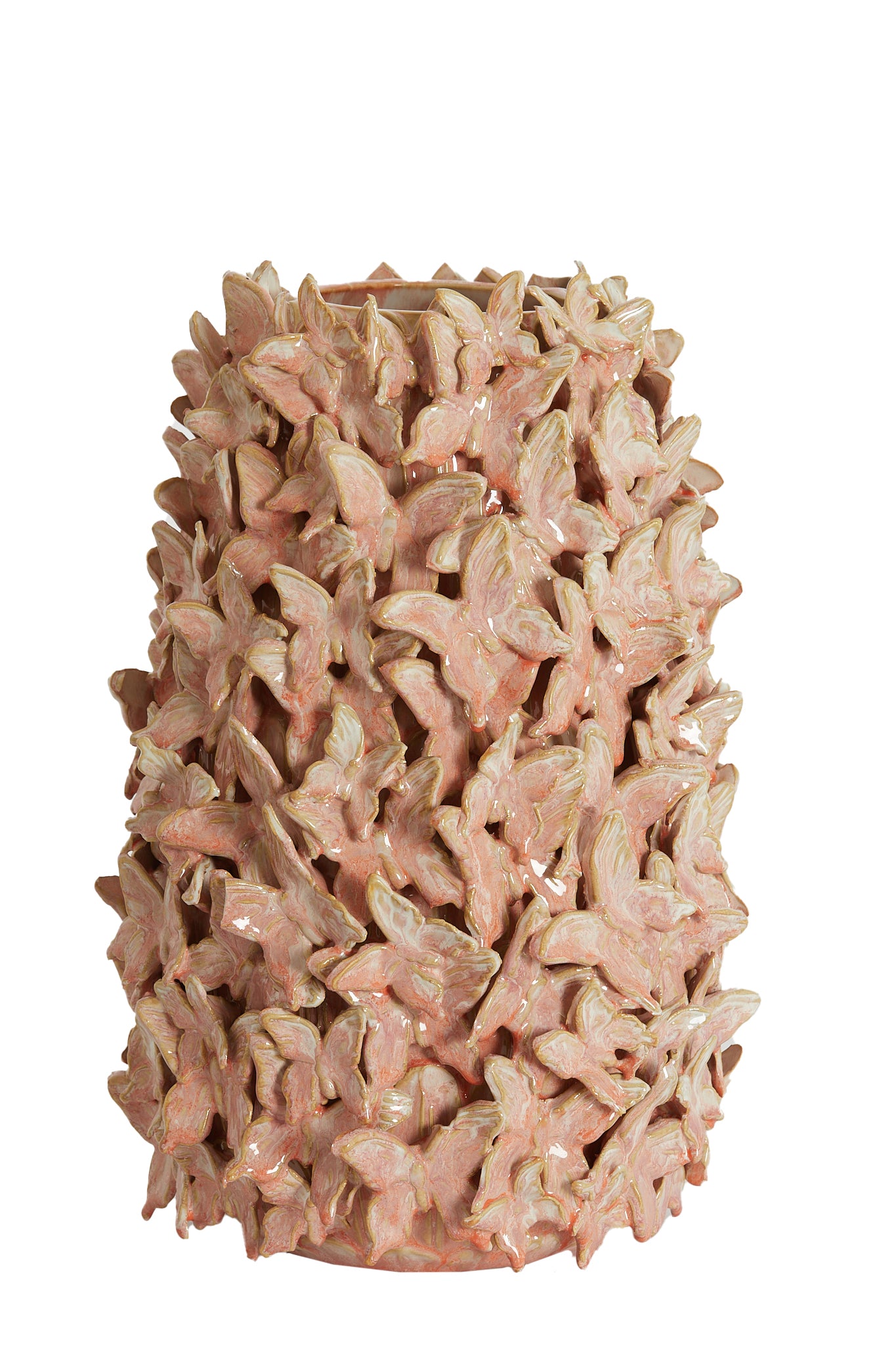 Light & Living - Vaas MARIPOSA - Ø23x36.5cm - Roze