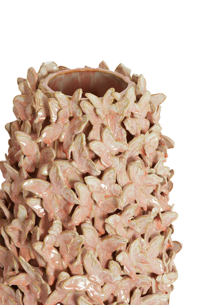 Light & Living - Vaas MARIPOSA - Ø23x36.5cm - Roze