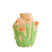 Light&living Vaas deco Ø26x31 cm TULIP keramiek licht oranje-groen