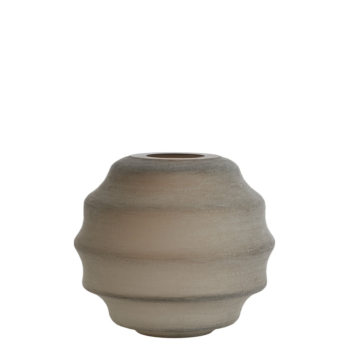 Light & Living - Vaas NAYORO - Ø32.5x29cm - Bruin