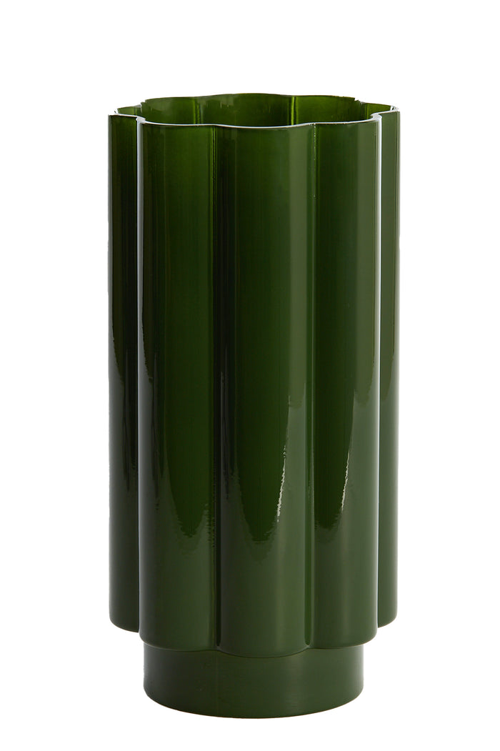 Light & Living - Vaas CASPE - Ø15x30cm - Groen