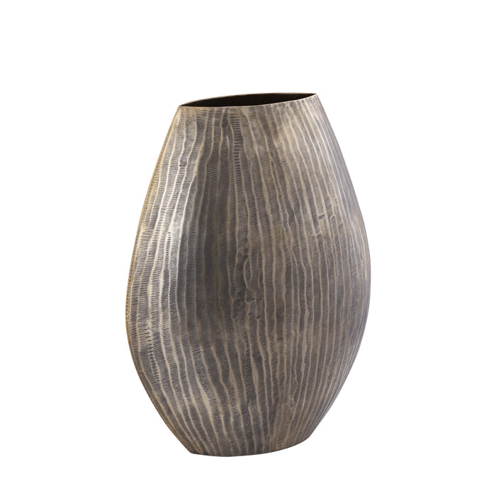 PTMD Jowad Antique Gold Alu Sheet Pot Rib High Oval M