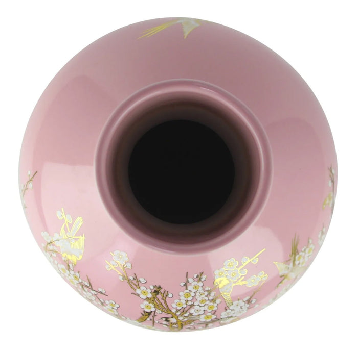 Fine Asianliving Chinese Vaas Roze Bloesems