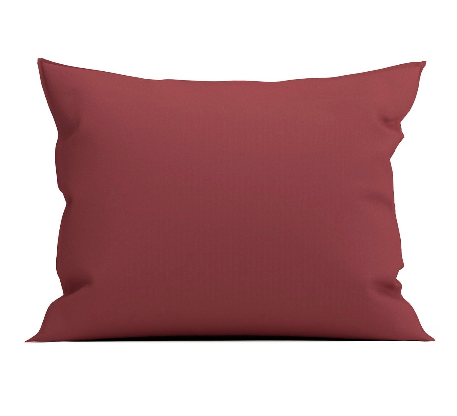 Yellow Kussensloop Percal Katoen spicy red