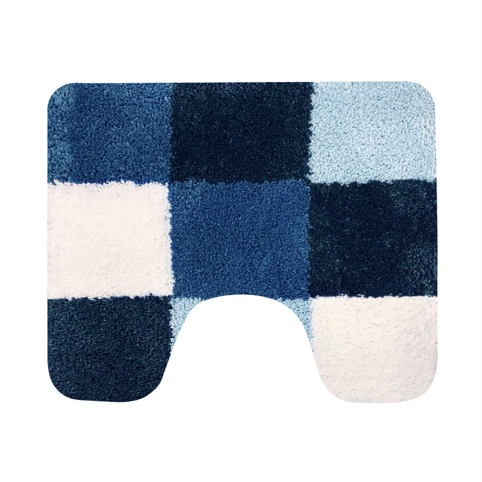 Dutch House Toiletmat Brest 60x50cm - blue