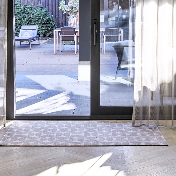 MD Entree - Design mat - Universal – Diabolo Beige – Vloerkleed – Met