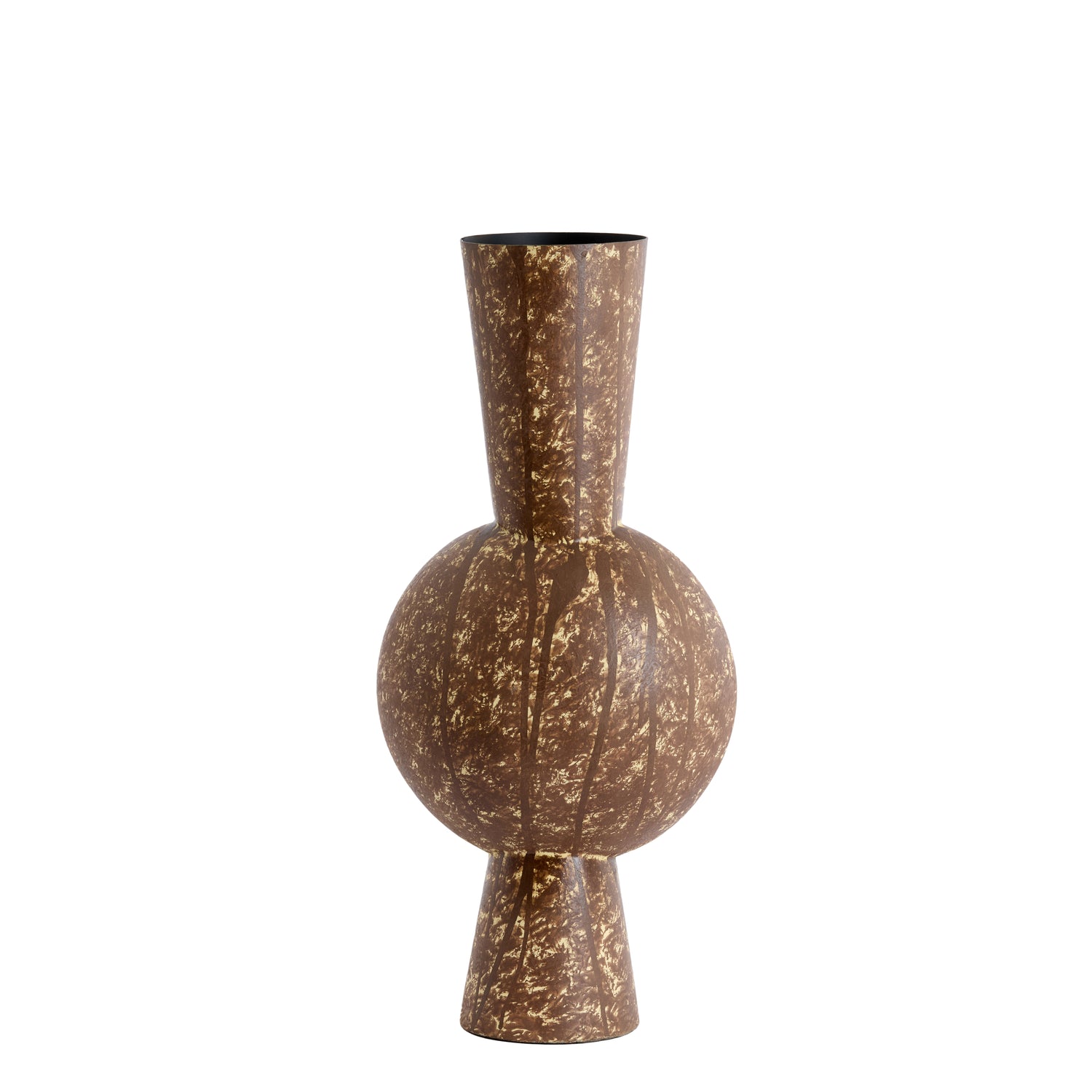 Light & Living - Vaas KAVANDU - 26x19x54cm - Bruin