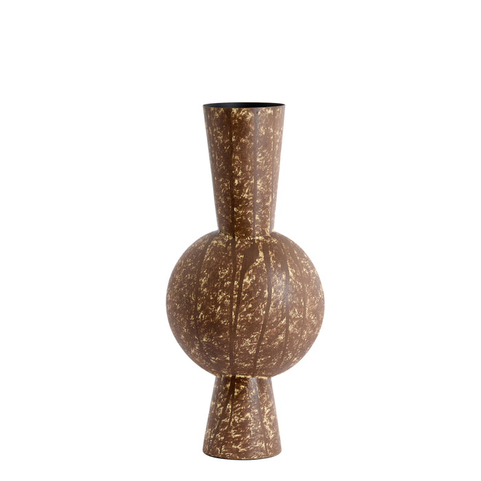 Light & Living - Vaas KAVANDU - 26x19x54cm - Bruin