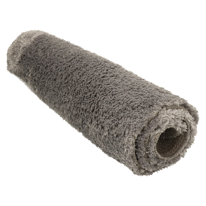 Spirella badkamer vloerkleed|tapijt - hoogpolig - grijs - 60 x 90 cm