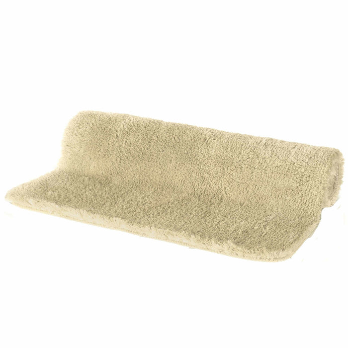 Spirella badkamer vloerkleed|tapijt - hoogpolig - beige - 50 x 80 cm